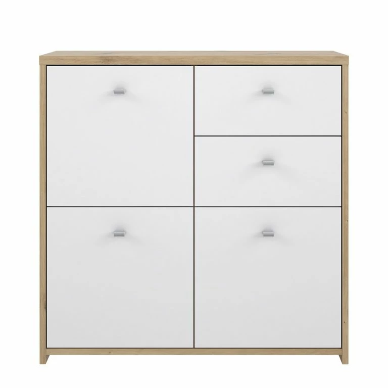Loftscape Loftscape Buffet Rison III – Imitation Chêne Artisan / Blanc