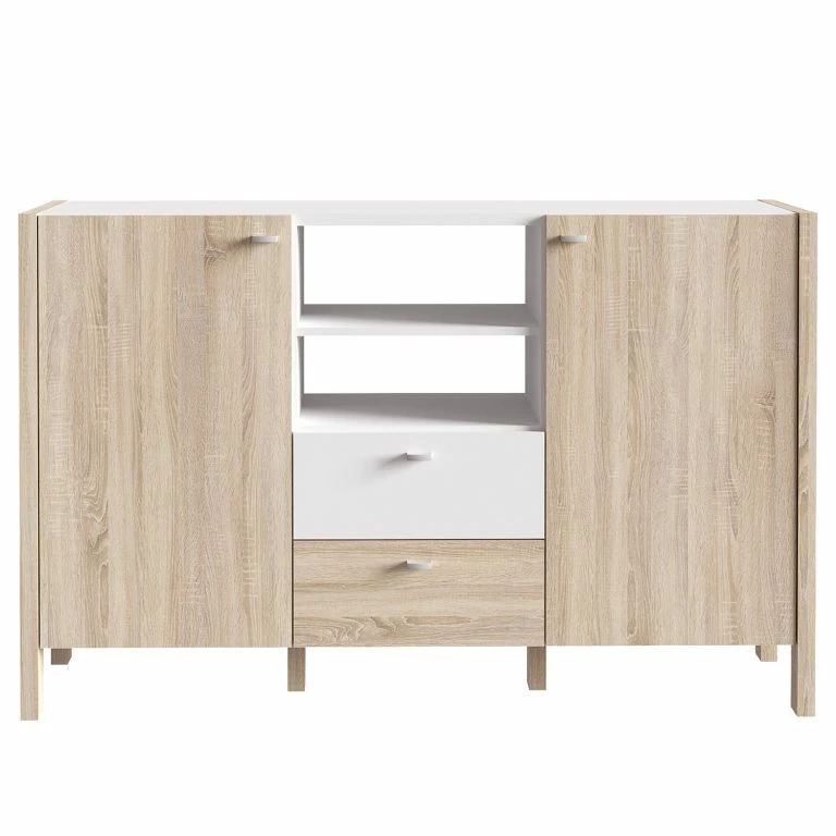 Loftscape Loftscape Buffet Thurles I – Imitation Chêne Sonoma / Blanc