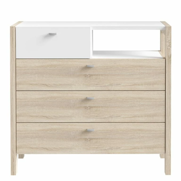 Loftscape Loftscape Buffet Thurles II – Imitation Chêne Sonoma / Blanc