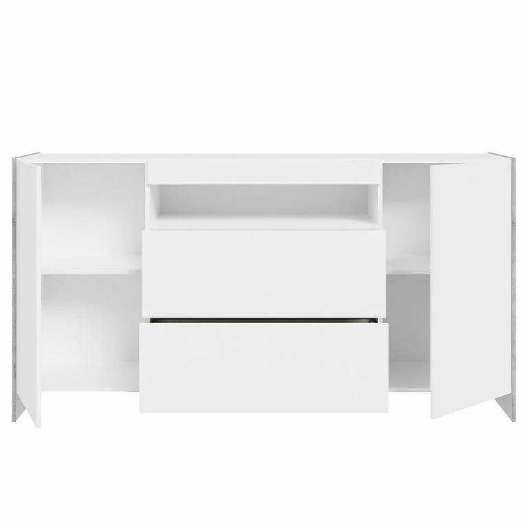 Loftscape Loftscape Buffet Urban I – Éclairage Éclairage  – Blanc / Imitation Chêne Gris