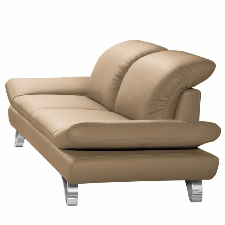 Loftscape Loftscape Canapé Buin (2 Places) – Cuir Véritable – Cuir Canela: Boue