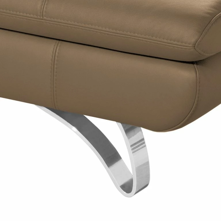 Loftscape Loftscape Canapé Buin (2 Places) – Cuir Véritable – Cuir Canela: Boue