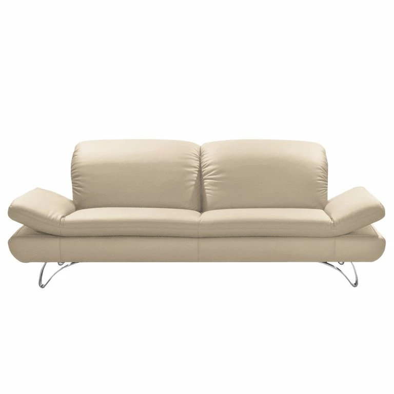 loftscape Loftscape Canapé Buin (3 places) – Cuir véritable – Cuir Canela: Beige clair