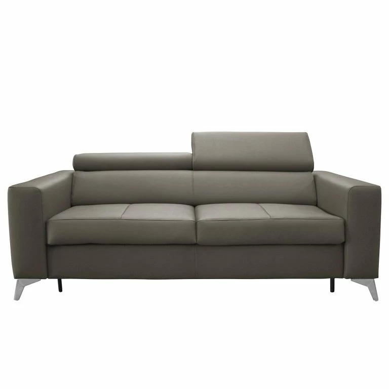 Loftscape Loftscape Canapé Convertible Adamo – Imitation Cuir – Cuir Mabel: Sahara Foncé – Avec Fonction Couchage