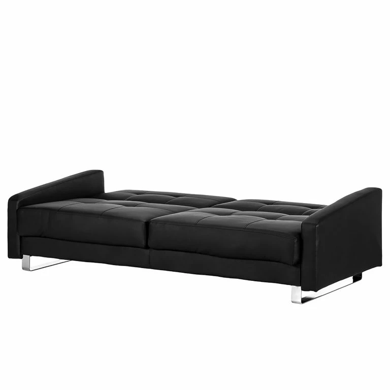 Loftscape Loftscape Canapé Convertible Club – Imitation Cuir – Noir