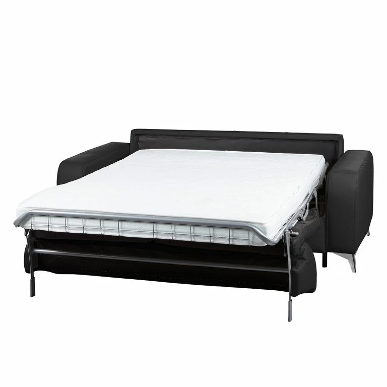 Loftscape Loftscape Canapé Convertible Formosa – Cuir Véritable – Noir