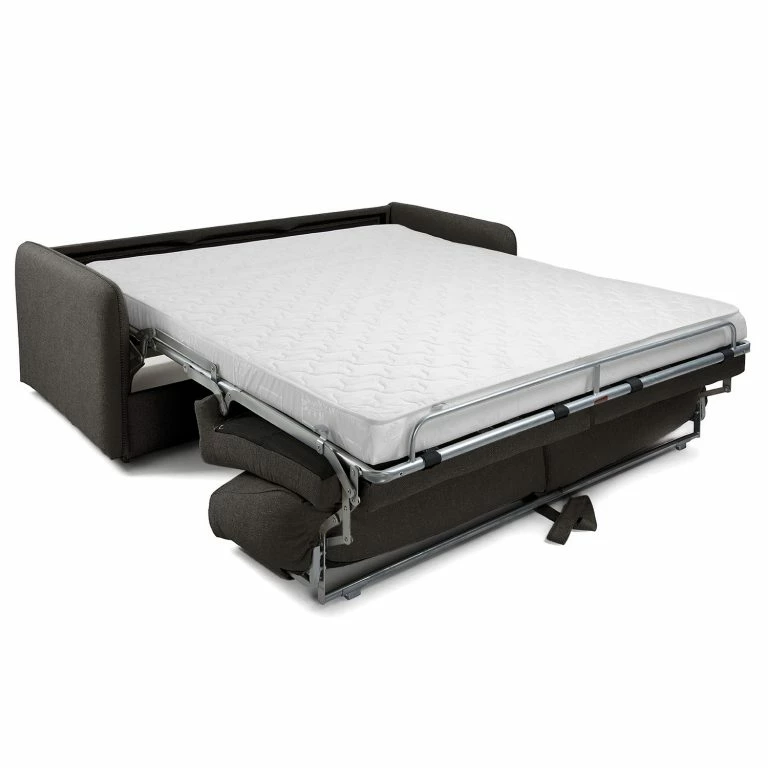 Loftscape Loftscape Canapé Convertible Jobo – Chenille – Tissu Chenille Chaja: Gris Foncé – Largeur : 182 Cm