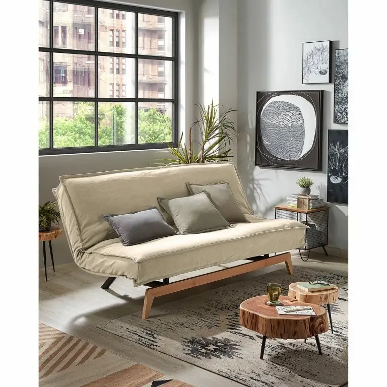 Loftscape Loftscape Canapé Convertible Molt – Lin – Lin Blina: Taupe