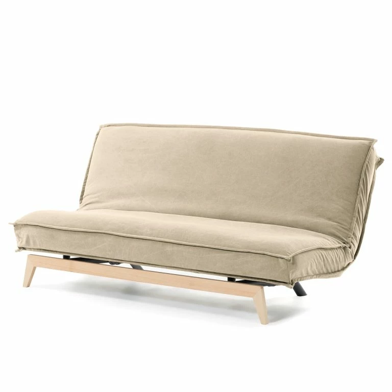 loftscape Loftscape Canapé convertible Molt – Lin – Lin Blina: Taupe