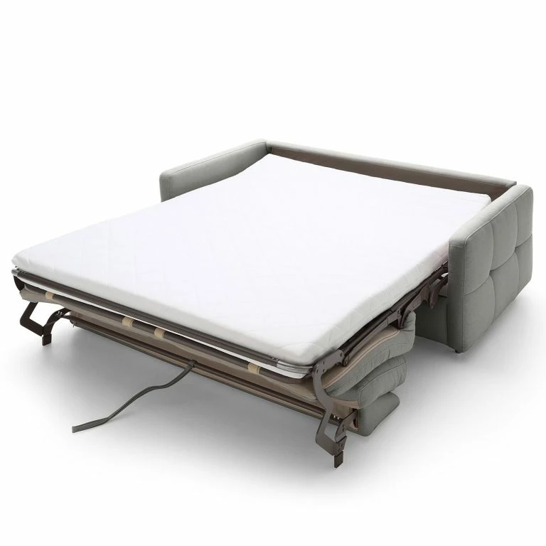 Loftscape Loftscape Canapé Convertible Montenegro – Tissu Structuré – Gris – Largeur : 157 Cm