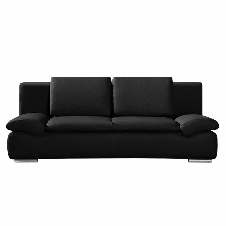 Loftscape Loftscape Canapé Convertible Norris II – Cuir Véritable Noir