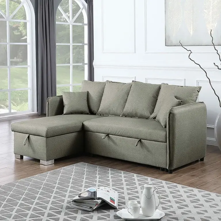 Loftscape Loftscape Canapé D’angle Lillers – Tissu – Gris Lumineux – Méridienne Courte à Gauche (vue De Face)