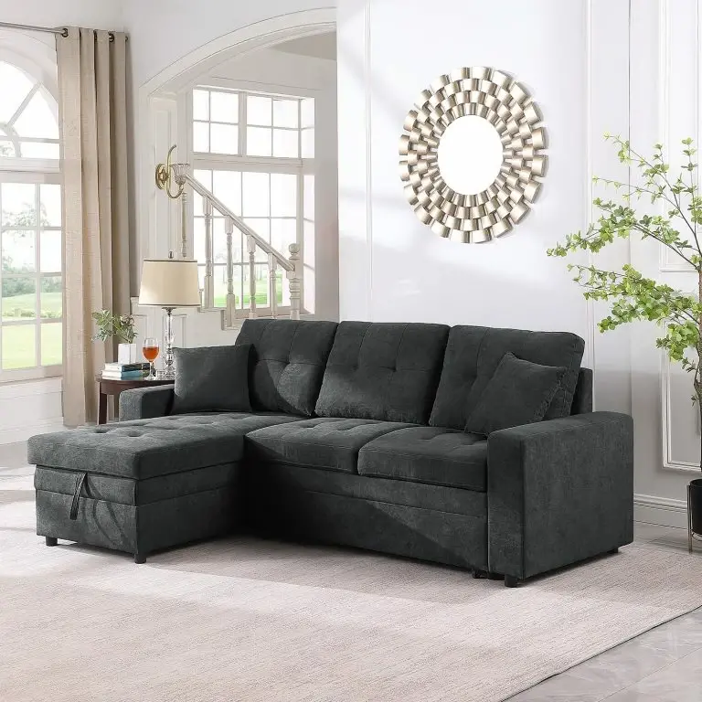 Loftscape Loftscape Canapé D’angle Luglon – Tissu – Anthracite