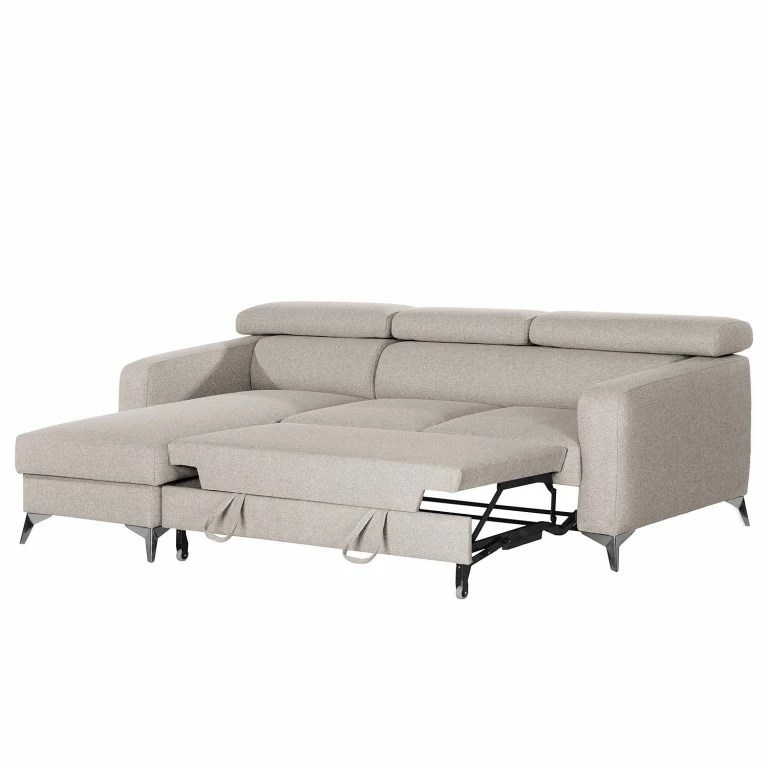 Loftscape Loftscape Canapé D’angle Nonza I – Tissu – Cachemire – Méridienne Courte à Gauche (vue De Face)