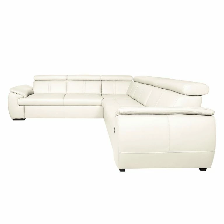 Loftscape Loftscape Canapé D’angle Olival III – Blanc Vieilli – Fonction Lit à Gauche (vue De Face)