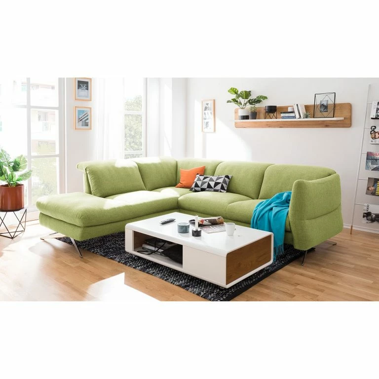 Loftscape Loftscape Canapé D’angle Radway – Avocat – Méridienne Longue à Gauche (vue De Face)