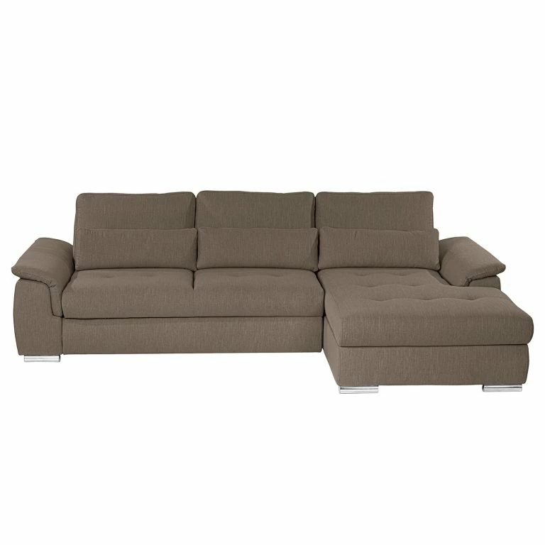 Loftscape Loftscape Canapé D’angle Renay I – Tissu Meara: Cubanit – Méridienne Courte à Droite (vue De Face)