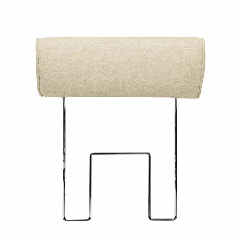 Loftscape Loftscape Canapé D’angle Sharon – Tissu Beige – Méridienne à Droite (vue De Face) – 2 Appuis-tête