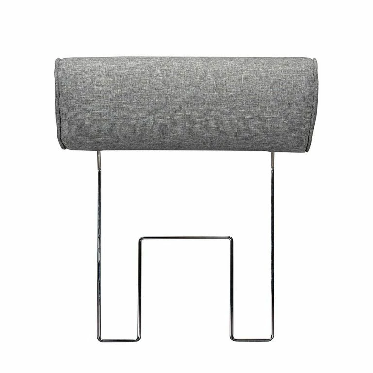 Loftscape Loftscape Canapé D’angle Sharon – Tissu Gris – Méridienne à Gauche (vue De Face) – 2 Appuis-tête