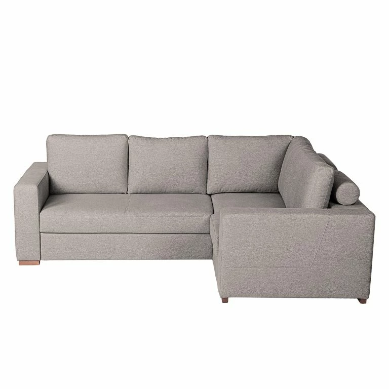 Loftscape Loftscape Canapé D’angle Woodway II – Tissu – Gris – Méridienne Longue à Droite (vue De Face) – Aucun Accessoire Fourni