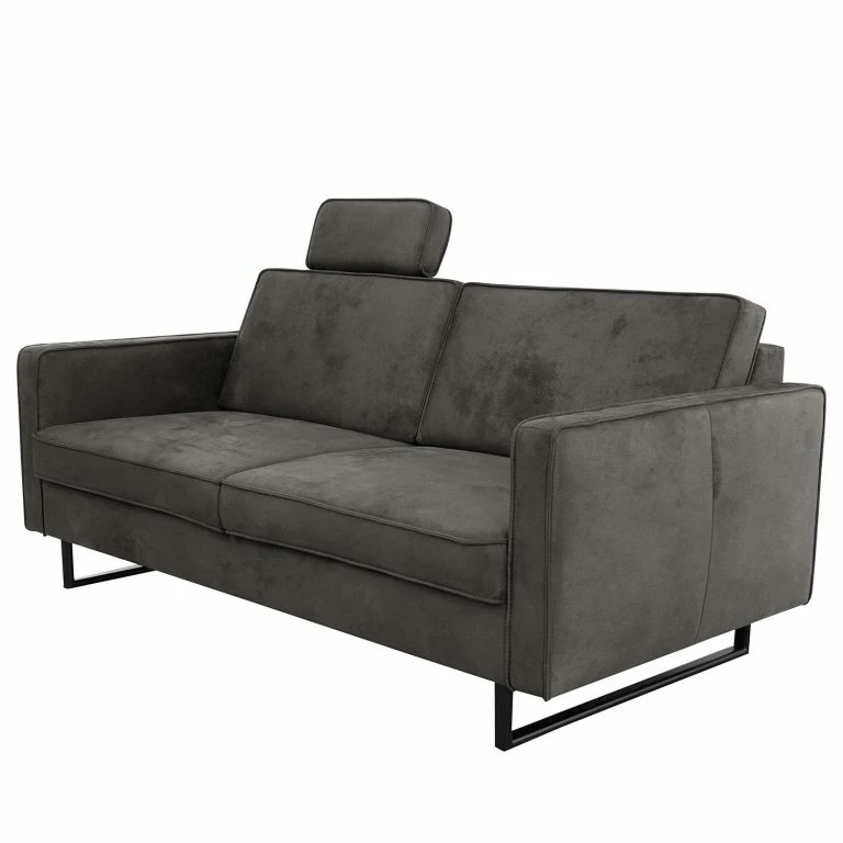 loftscape Loftscape Canapé Godow (2/3 places) – Microfibre Flavie: Gris