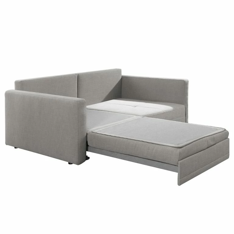 Loftscape Loftscape Canapé Guillac (2 Places) – Tissage à Plat – Tissu Gila: Gris – Avec Fonction Couchage