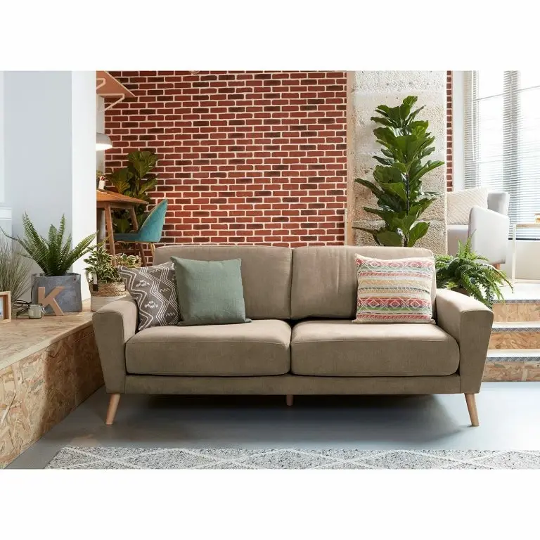 Loftscape Loftscape Canapé Kaimt (3 Places) – Tissu Leara: Taupe