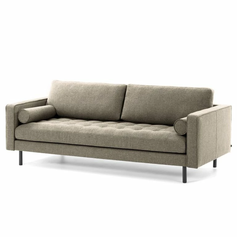 loftscape Loftscape Canapé Lazac (3 places) – Tissu Chenille Pura: Gris