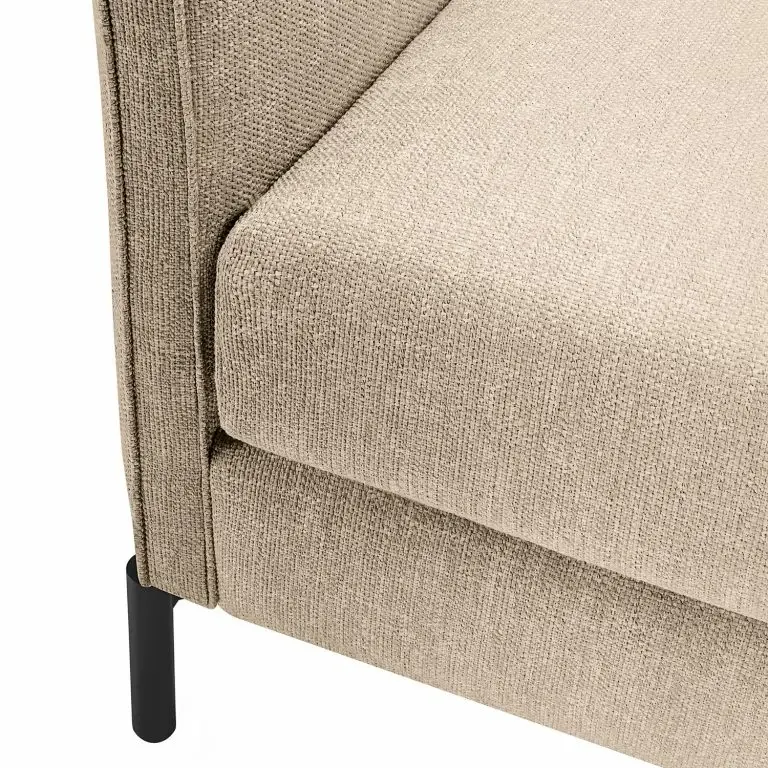 Loftscape Loftscape Canapé Meissner (2/3 Places) – Tissu Nandin: Beige