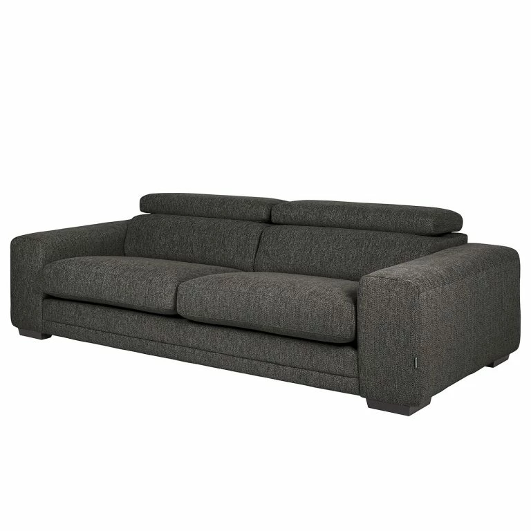 loftscape Loftscape Canapé Penpont (3 places) – Tissu Kaja: Gris foncé