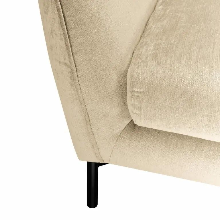 Loftscape Loftscape Canapé Portis (2 Places) – Tissu Chenille Elyon: Crème