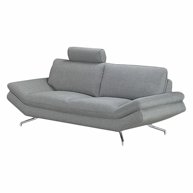 loftscape Loftscape Canapé Sharon (3 places) – Gris – Appui-tête réglable