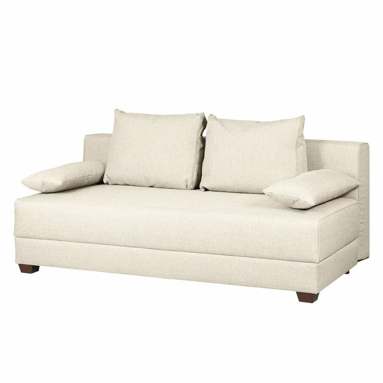 loftscape Loftscape Clic-clac boxspring Dingo – Tissu Luda: Crème