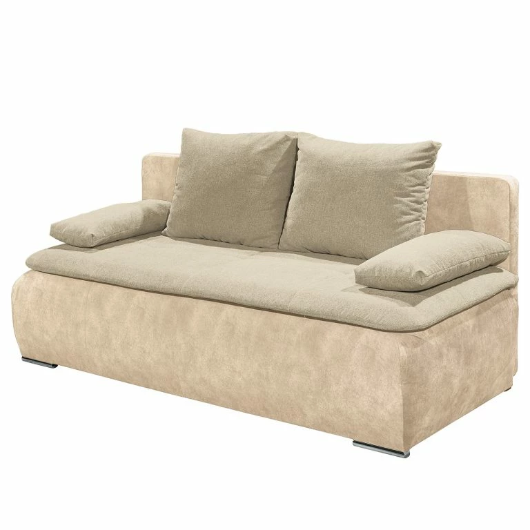 loftscape Loftscape Clic-clac Hostens – Tissu / Microfibre – Microfibre Salvo: Crème