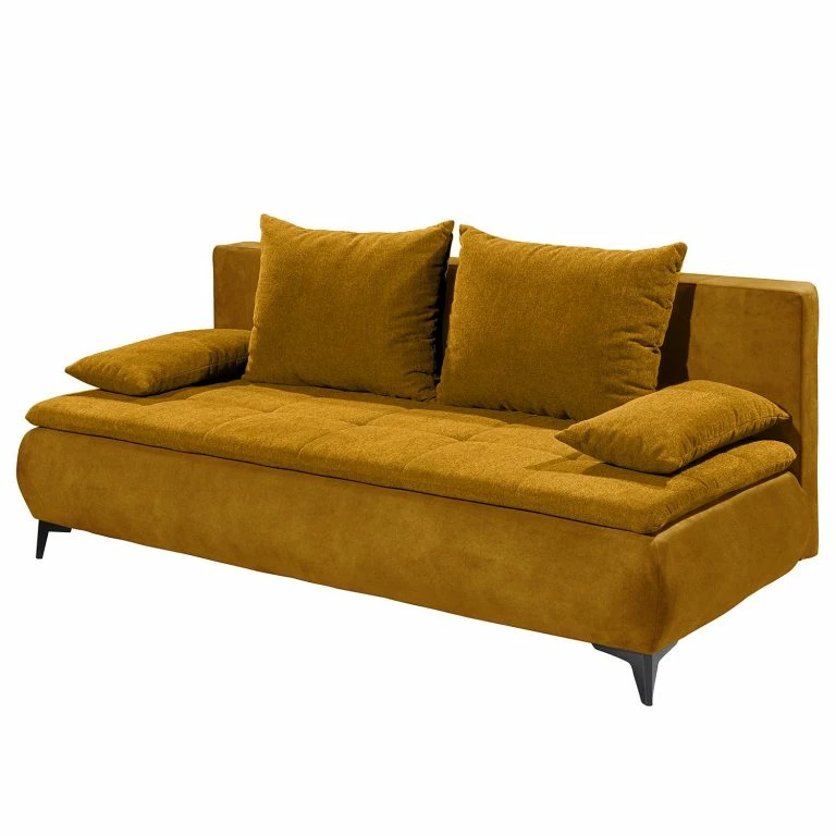 loftscape Loftscape Clic-clac Moirax – Tissu / Microfibre – Microfibre Salvo: Ocre