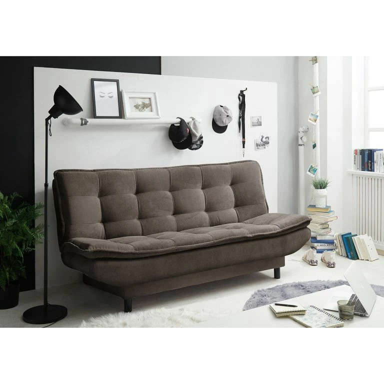 Loftscape Loftscape Clic-clac Valleroy – Microfibre – Microfibre Ranu: Gris Minéral