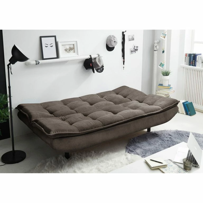 Loftscape Loftscape Clic-clac Valleroy – Microfibre – Microfibre Ranu: Gris Minéral