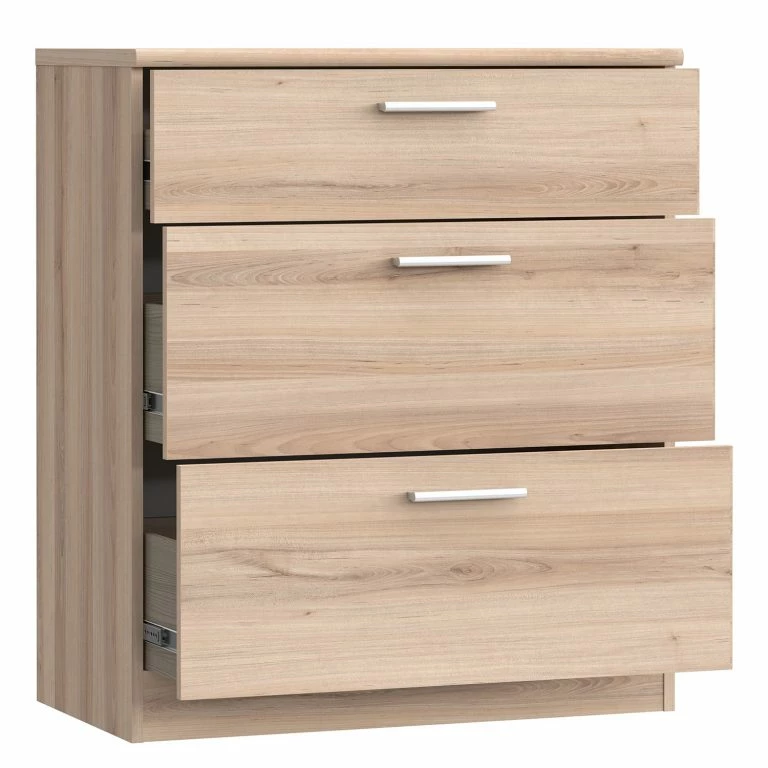 Loftscape Loftscape Commode Almelo – Imitation Chêne Clair – Largeur : 75 Cm