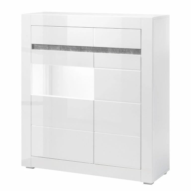 loftscape Loftscape Commode Cape Ann I – Blanc brillant / Blanc mat
