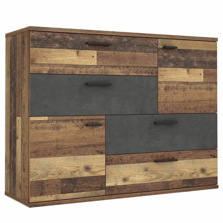 loftscape Loftscape Commode Leisi – Imitation bois ancien