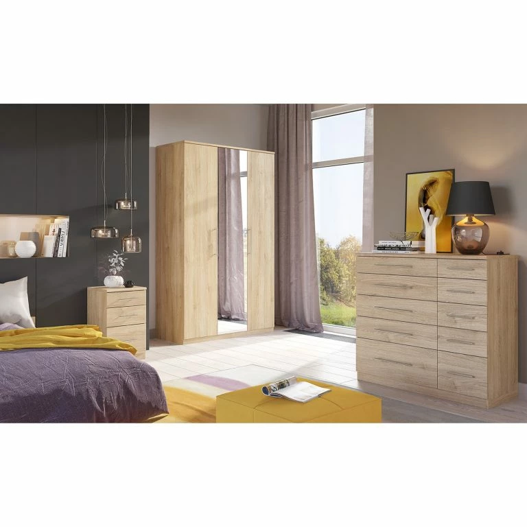 Loftscape Loftscape Commode Manhatten – Imitation Chêne – Largeur : 103 Cm