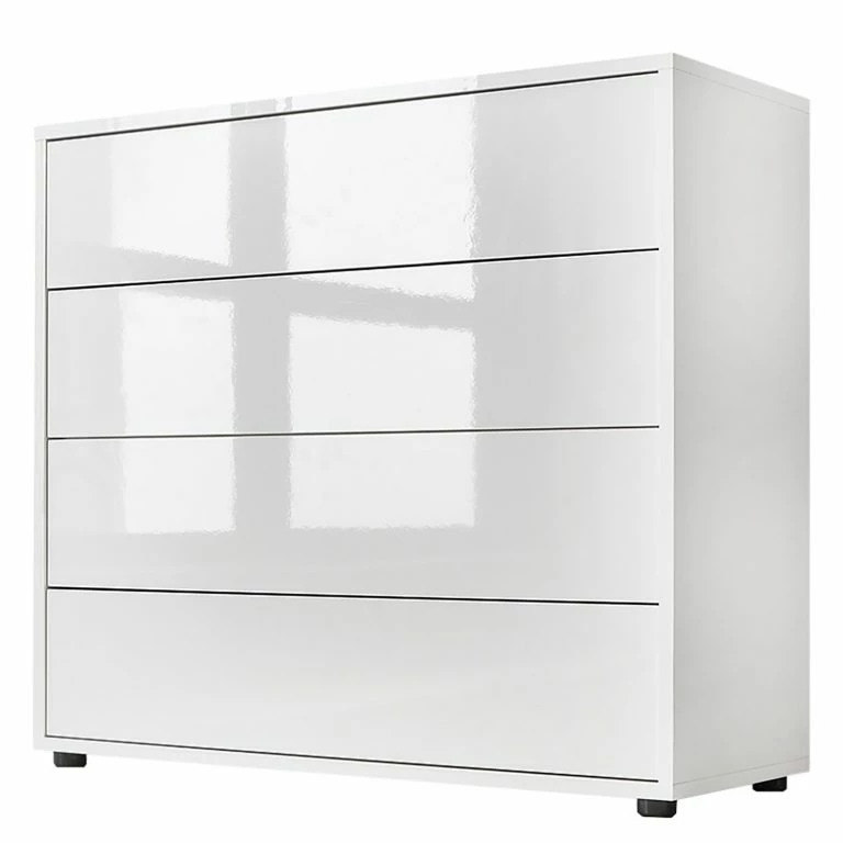 loftscape Loftscape Commode Miltach I – Blanc brillant / Blanc mat