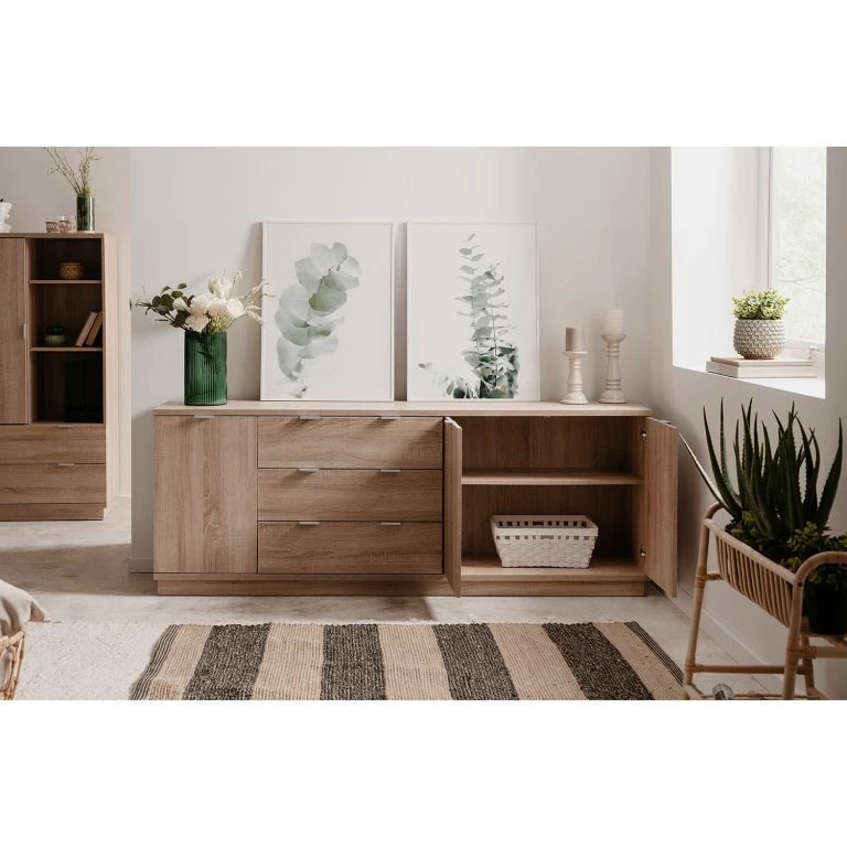 Loftscape Loftscape Enfilade Alcester II – Imitation Chêne Sonoma