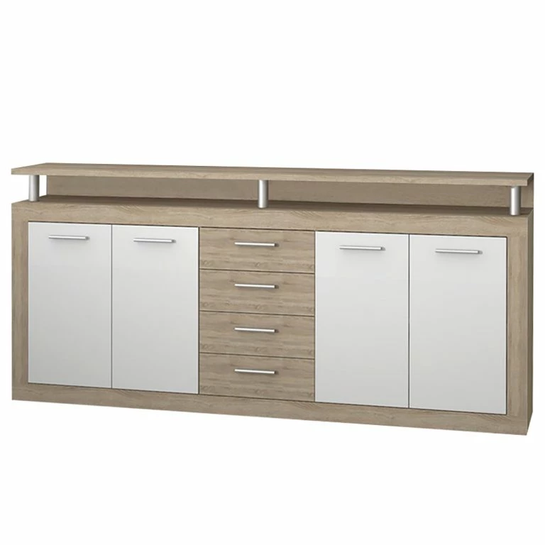 loftscape Loftscape Enfilade Parzival – Imitation chêne Sonoma / Blanc