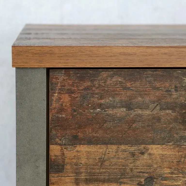 Loftscape Loftscape Enfilade Ravenswood I – Imitation Bois Recyclé / Anthracite