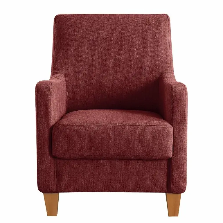 Loftscape Loftscape Fauteuil Baulon – Tissage à Plat – Tissu Ama: Bordeaux