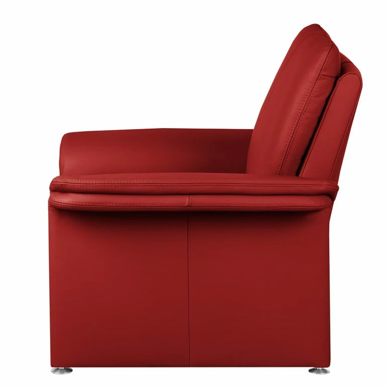 Loftscape Fauteuil Capri – Cuir Mabel: Rouge