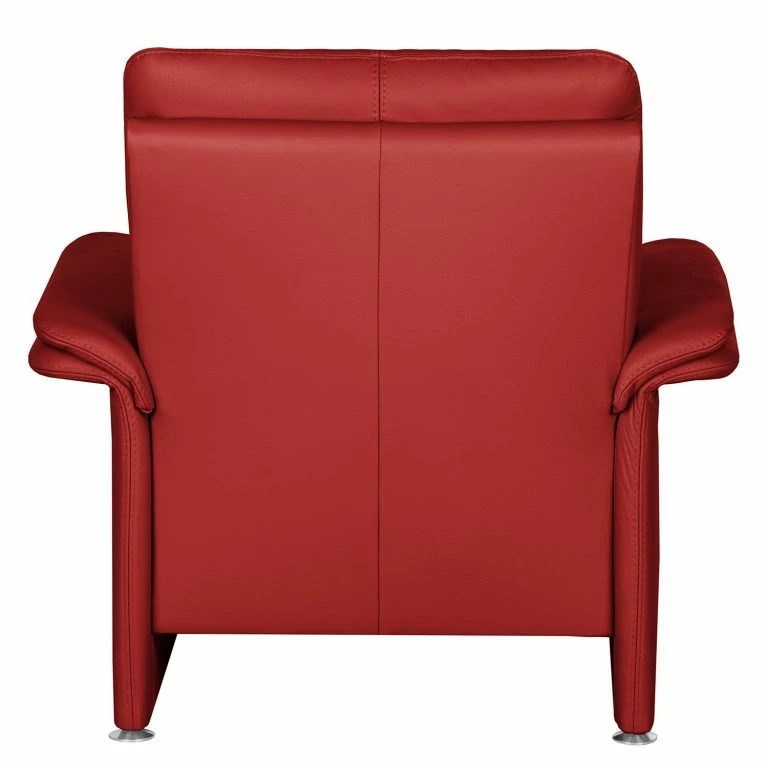 Loftscape Fauteuil Capri – Cuir Mabel: Rouge