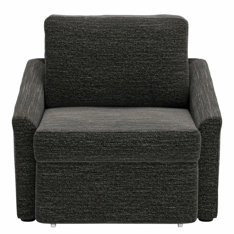 Loftscape Loftscape Fauteuil Convertible Rifton III – Tissu Structuré – Noir
