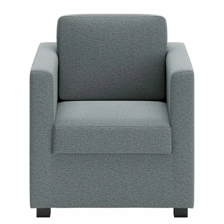 Loftscape Loftscape Fauteuil Deven IX – Tissu – Bleu Gris